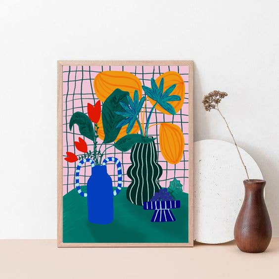 Tulipanes y uvas: A3