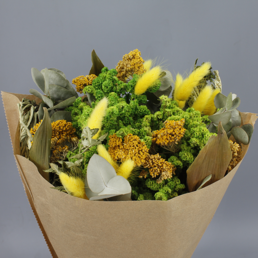 Ramo Flor Seca Verde
