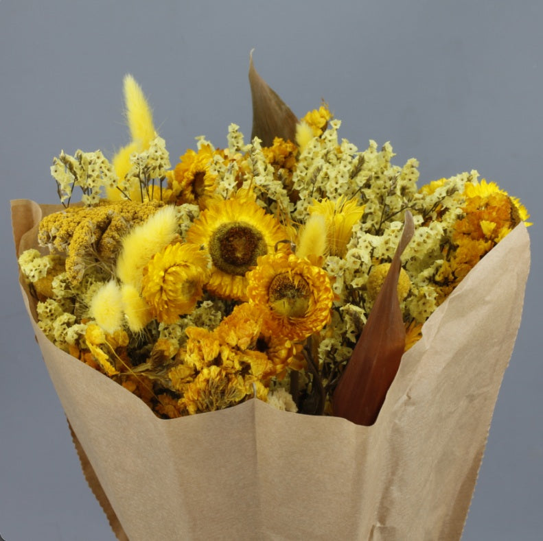 Ramo Flor Seca Amarillo