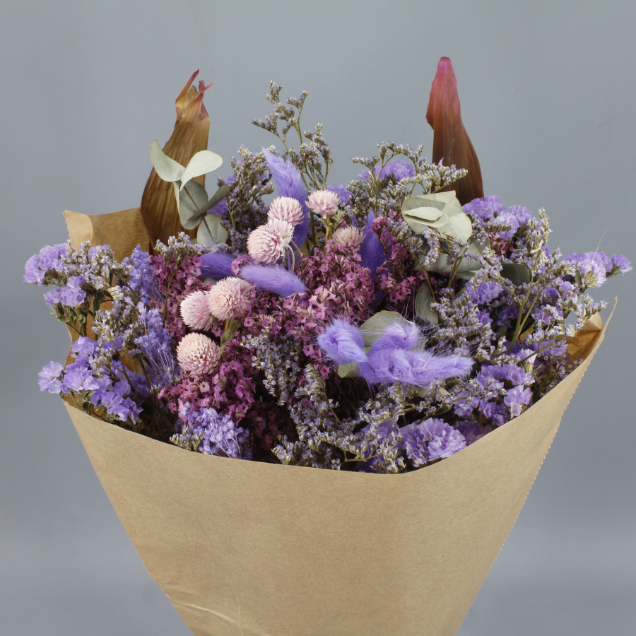 Ramo Flor Seca Malva