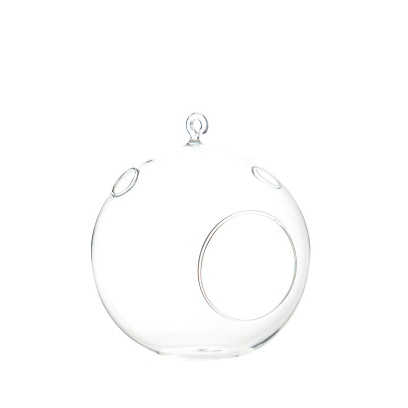 terrario colgante vidrio soplado a mano para plantas colgantes esfera vidrio para planta de aire tillandsia